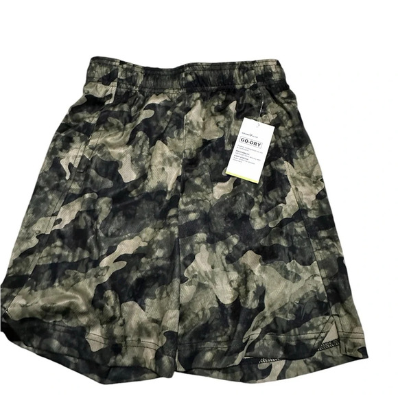 Old Navy Boys Medium Green Camo Athletic Shorts NWT - Picture 1 of 3